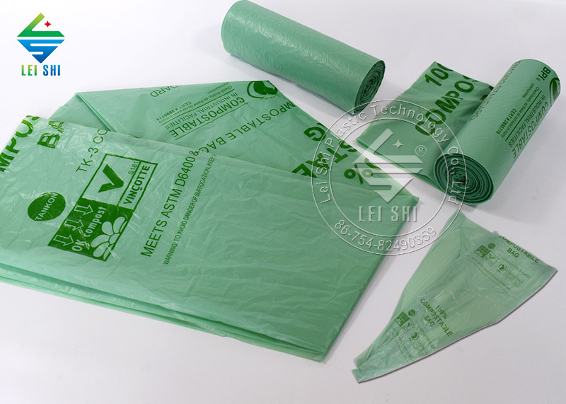 recycled plastic trash bag